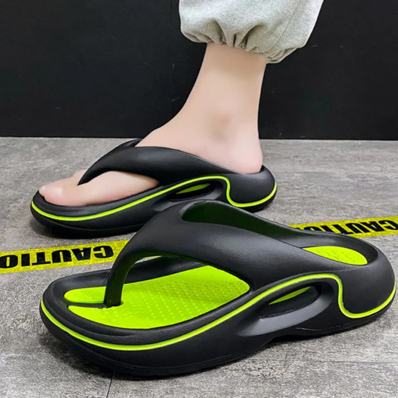 SummerPRO+™ | Bequeme Sommer-Flip-Flops mit dicken Sohlen