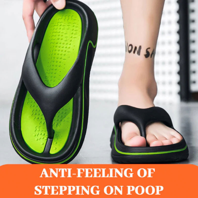 SummerPRO+™ | Bequeme Sommer-Flip-Flops mit dicken Sohlen