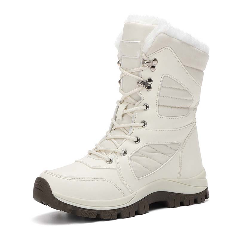 Damen | Winterstiefel mit Schnürverschluss | Wärme & Komfort