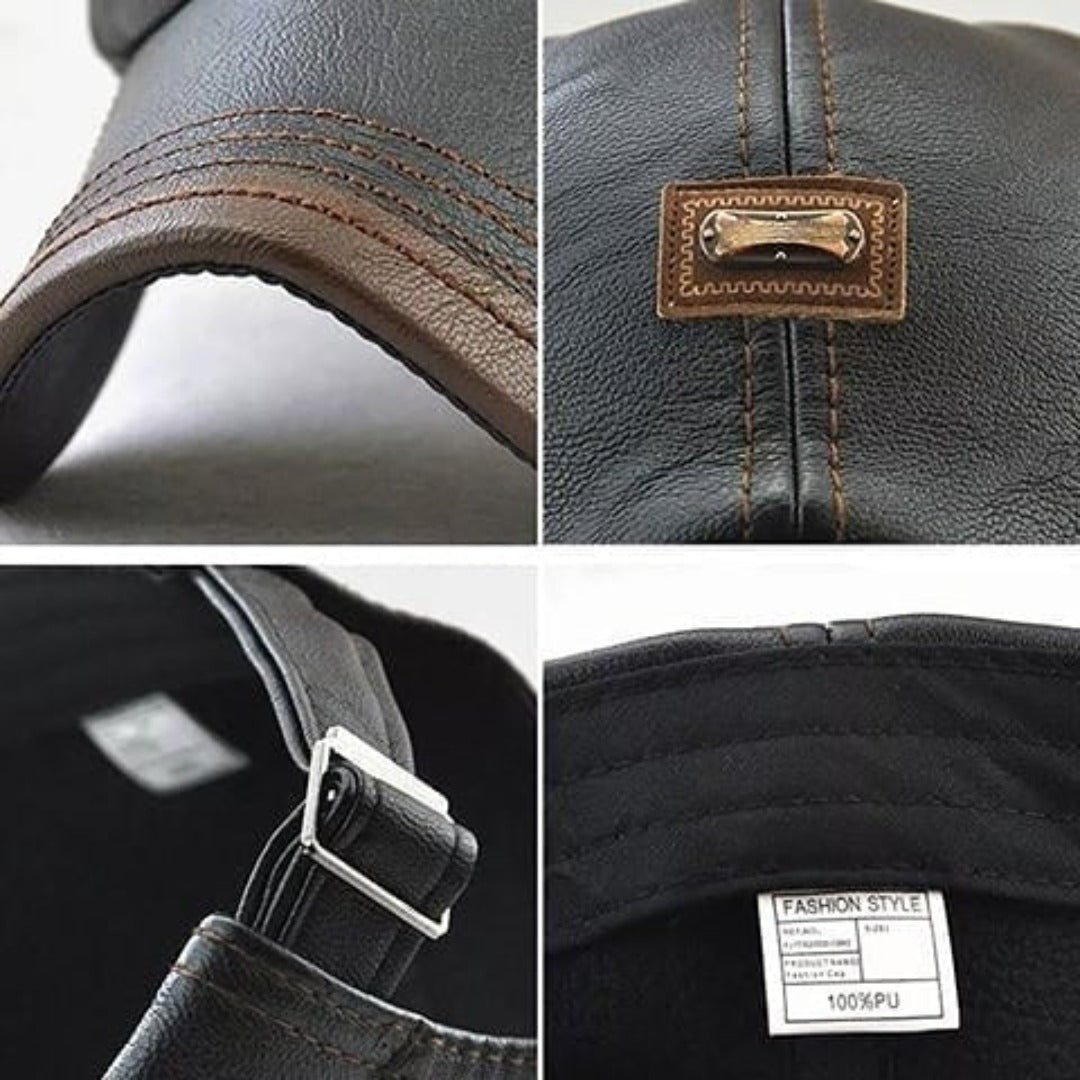 EasyCap™ - Herren Ledermütze- (1 + 1 GRATIS)