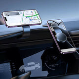 Magnetischer Autotelefonhalter mit Saugnapf