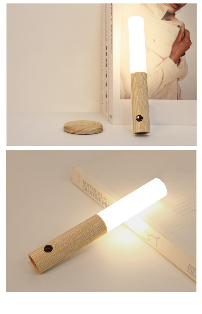 Magnetlight - Magnetische Wandleuchte Aus Holz