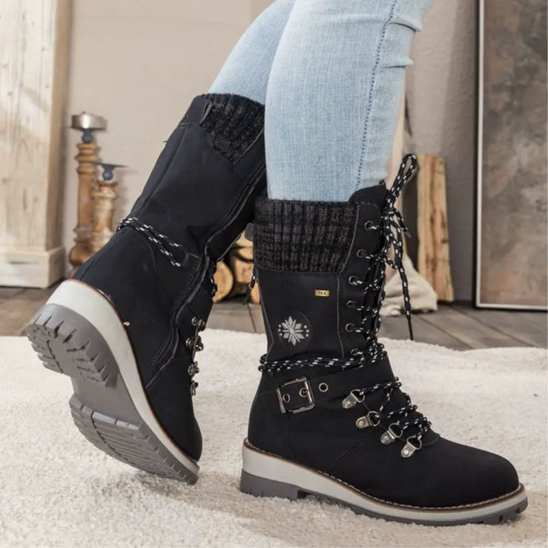SnowBootPro™ | Orthopädische Winterstiefel - schmerzlindernd & wärmend