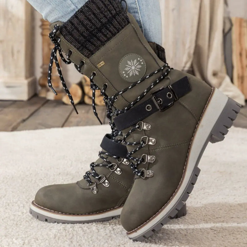 SnowBootPro™ | Orthopädische Winterstiefel - schmerzlindernd & wärmend