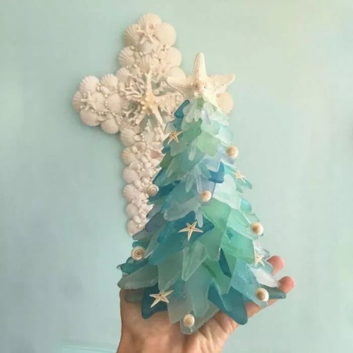 Christmas Tree™- Meerglas-Weihnachtsbaum