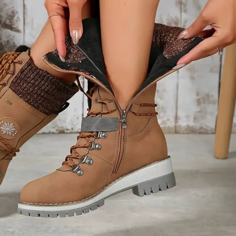 SnowBootPro™ | Orthopädische Winterstiefel - schmerzlindernd & wärmend
