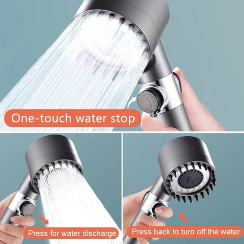 Borhe™ Shower - 4 in 1 Multifunktions-Duschkopf für Massage und Hautpflege