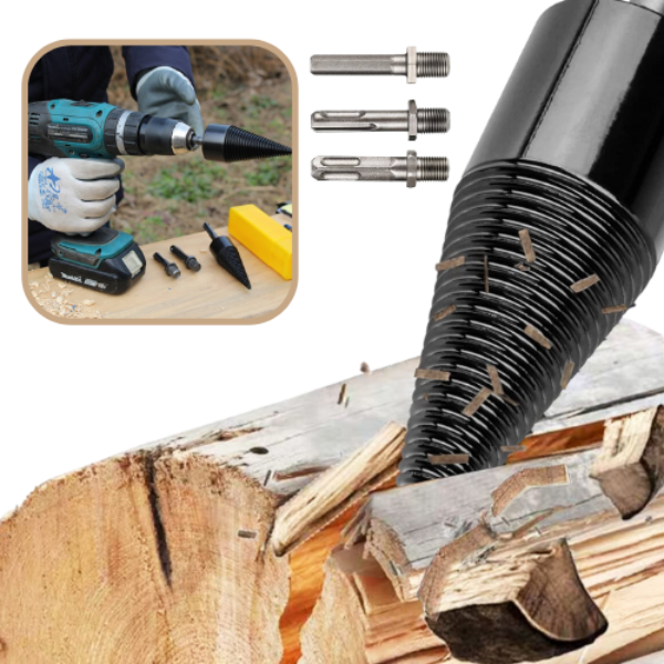 ProfessionalDrill™- Teilt Holz in wenigen Sekunden