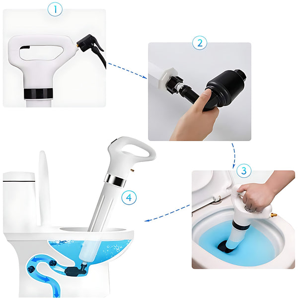 DrainSaver™ | Professionele Toilet Ontstopper